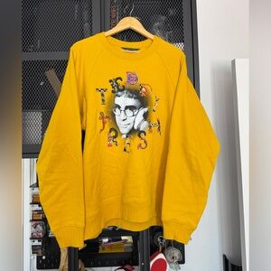 Teddy Fresh x Elton John Collab Embroidered Pull Over Sweatshirt Crewneck Size L